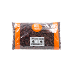 Allergen-free dried cranberry