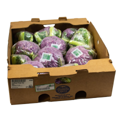 Purple cauliflowers