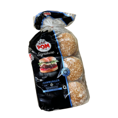Hamburger Bread with Sesame